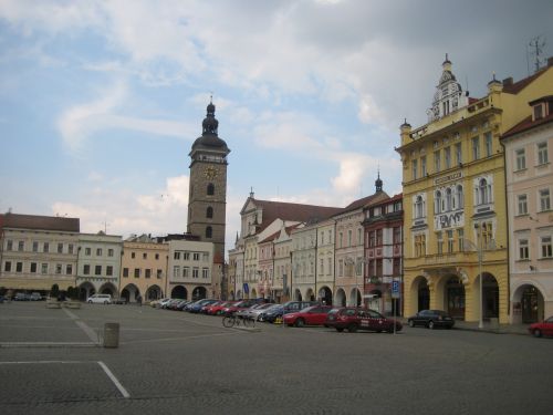 České Budějovice (Budweis) town square