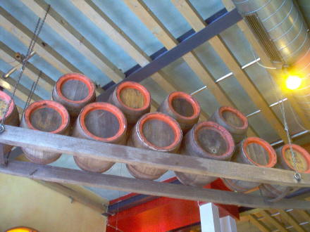 Hellers Brauhaus  barrels