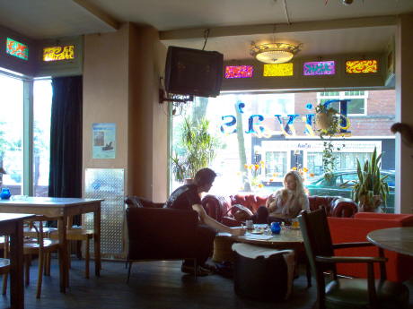 Cafe Diva's Amsterdam interior